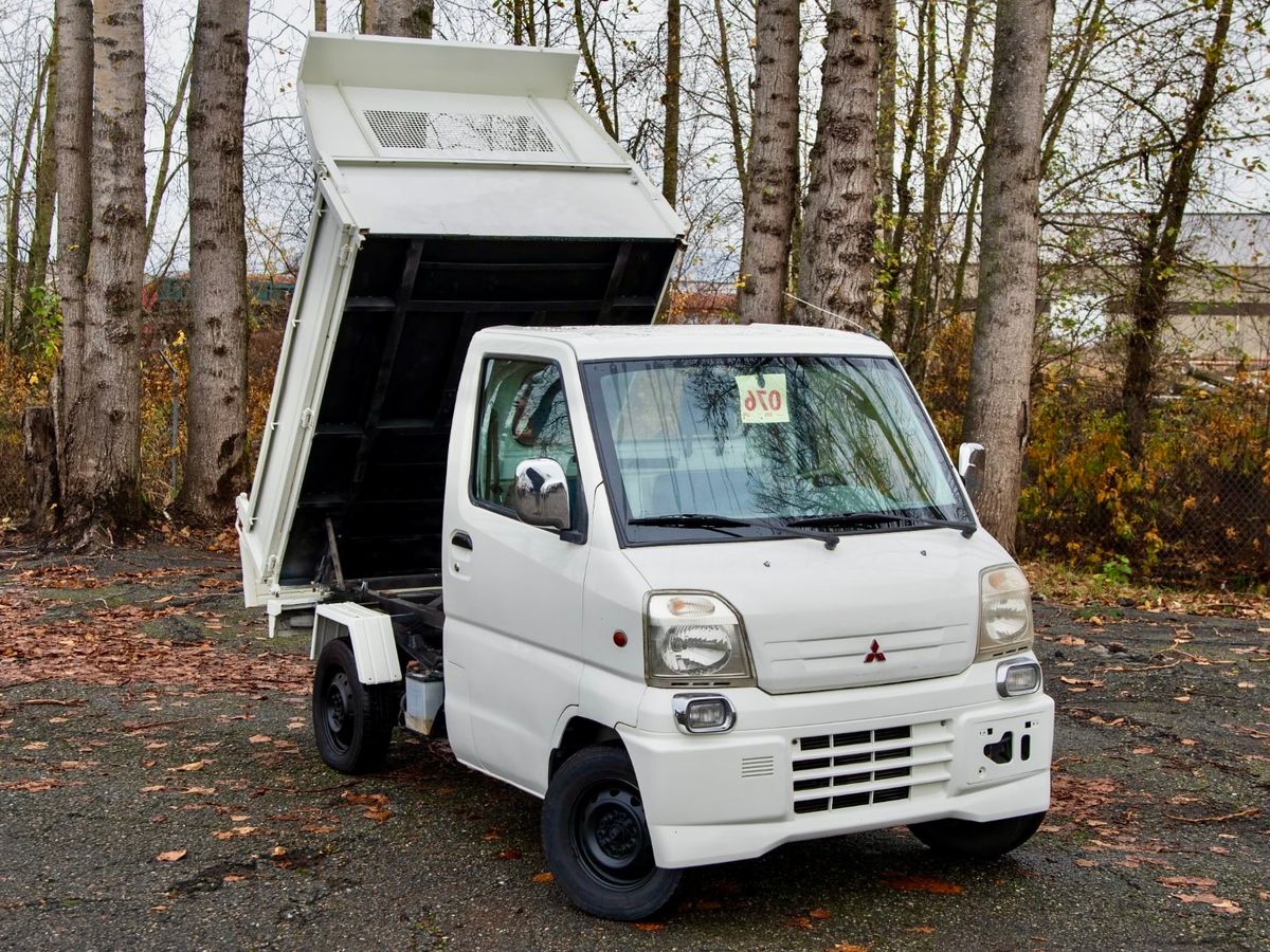 1999 Mitsubishi Minicab HD Dump 4WD, 2Hi-4Hi-4Lo, PS, AC, 5MT, LSD