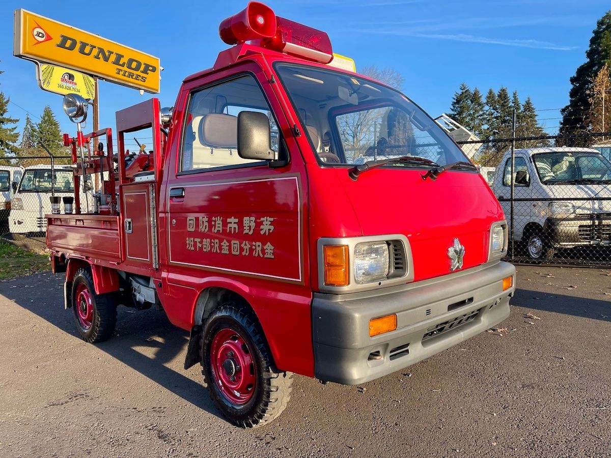 1992 Daihatsu Hi-Jet Fire Fighter 4WD, 2Hi-4Hi-4Lo, 4MT, Collector