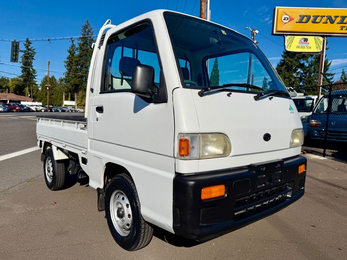 1996 Subaru Sambar 4WD, 2Hi-4Hi, Extra Low Gear, 5MT