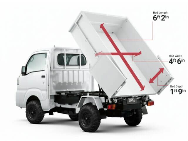 Daihatsu Hijet Cleaning Dump Manual (White) photo 3