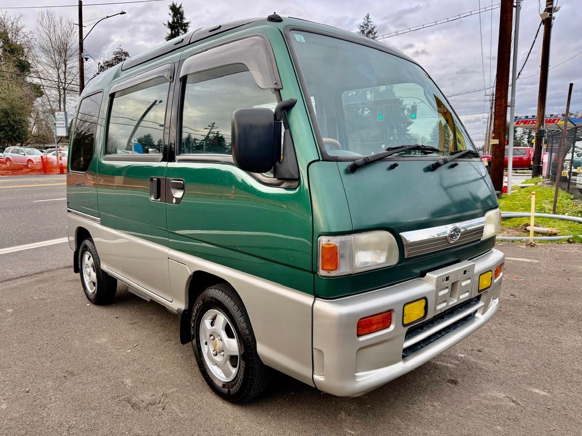 1997 Subaru Sambar EFI Dias Supercharged Glass Roof 4WD, PW, AC, 5MT