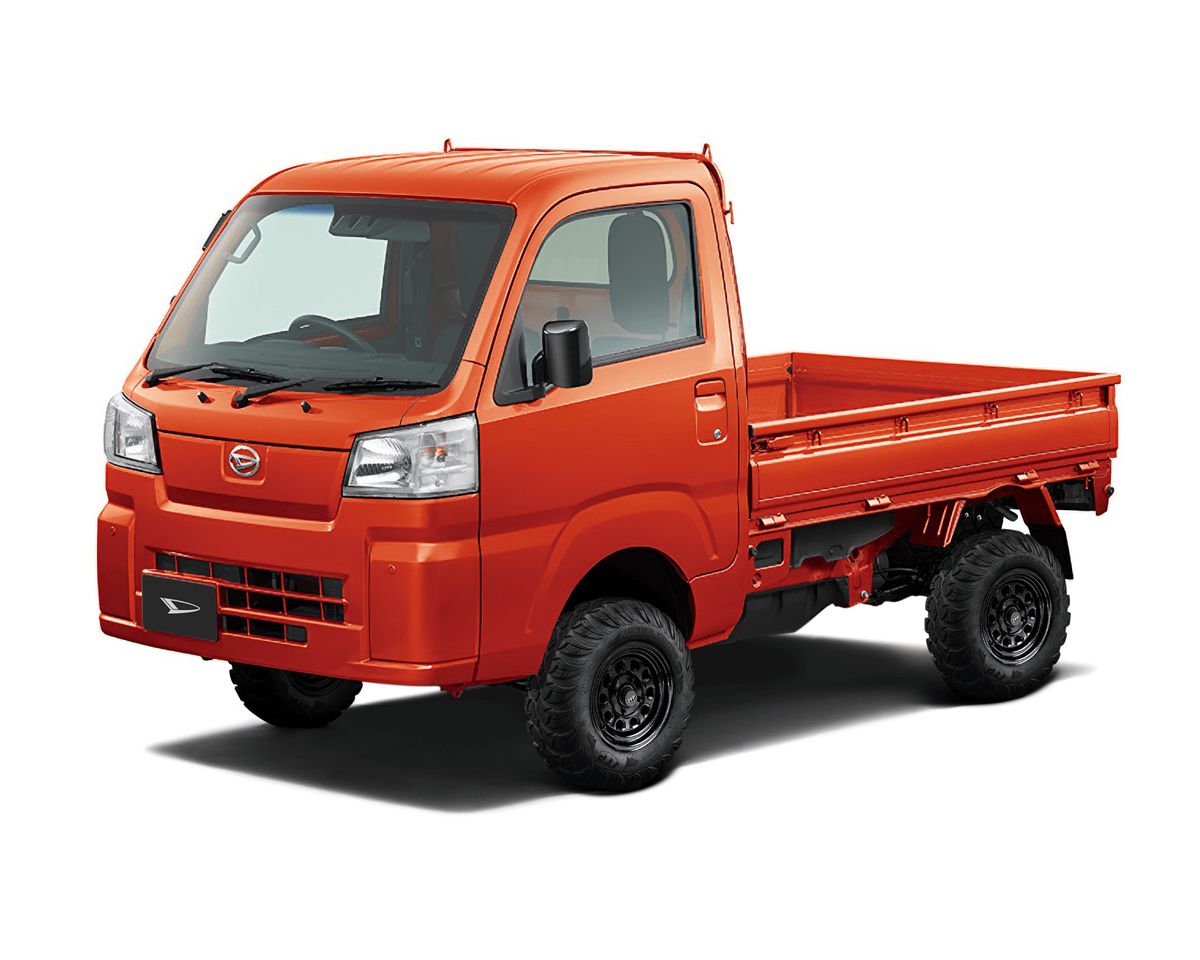 Daihatsu Hijet Regular Cab Manual (Orange)