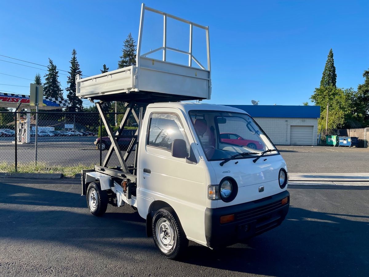 1993 Mazda Scrum Scissor Lift HD Dump 4WD, 2Hi-4Hi-4Lo, 4MT