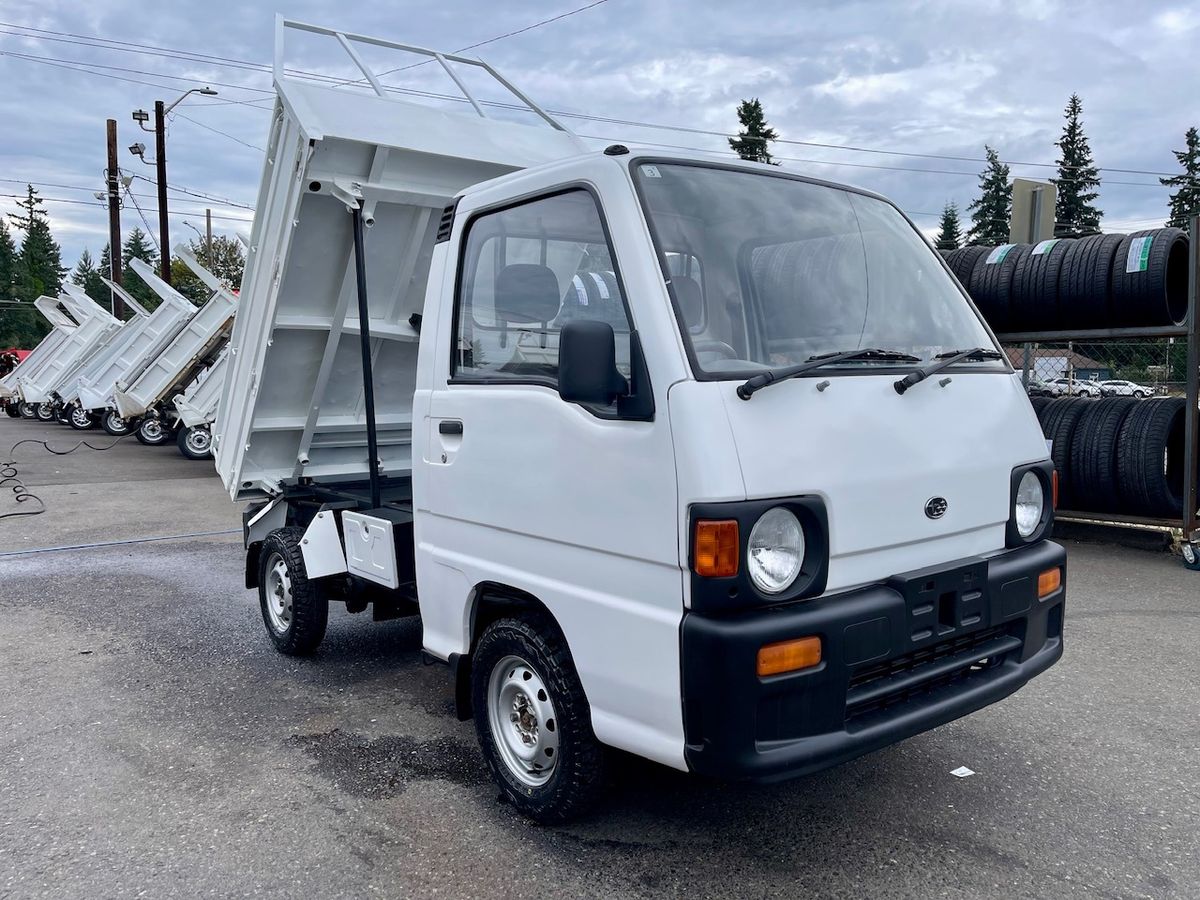 1991 Subaru Samber 3-Way Dump 4WD, 2Hi-4Hi, EL Gear, 5MT