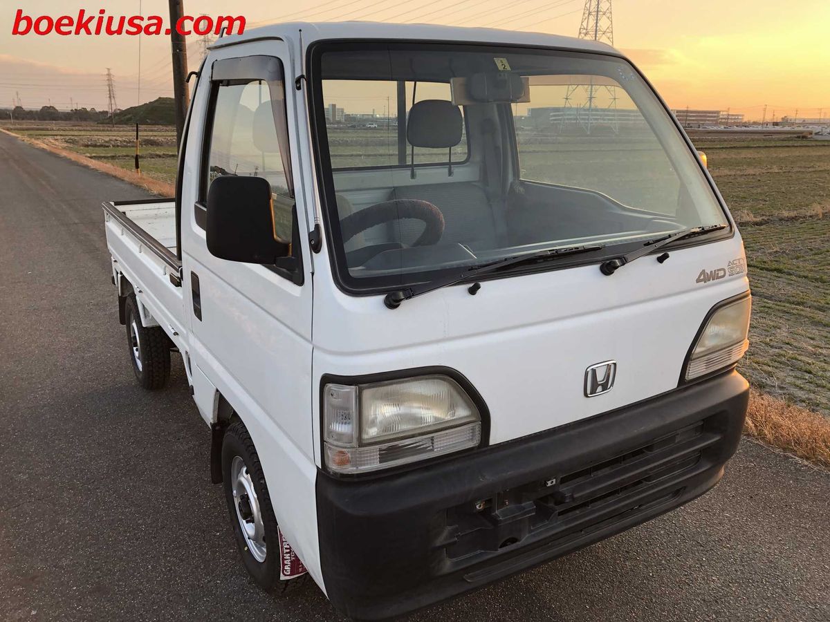 1998 Honda Acty Mini Truck, Kei Truck with AC - Boeki USA