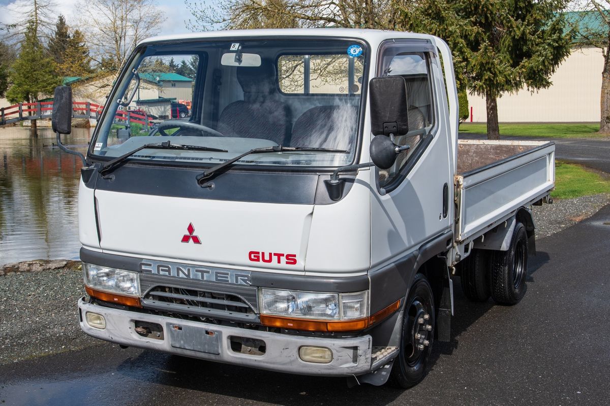 1996 Mitsubishi Canter GUTS Diesel 1.5 Ton Rwd Dually, PW, PS, AC, 5MT photo 2