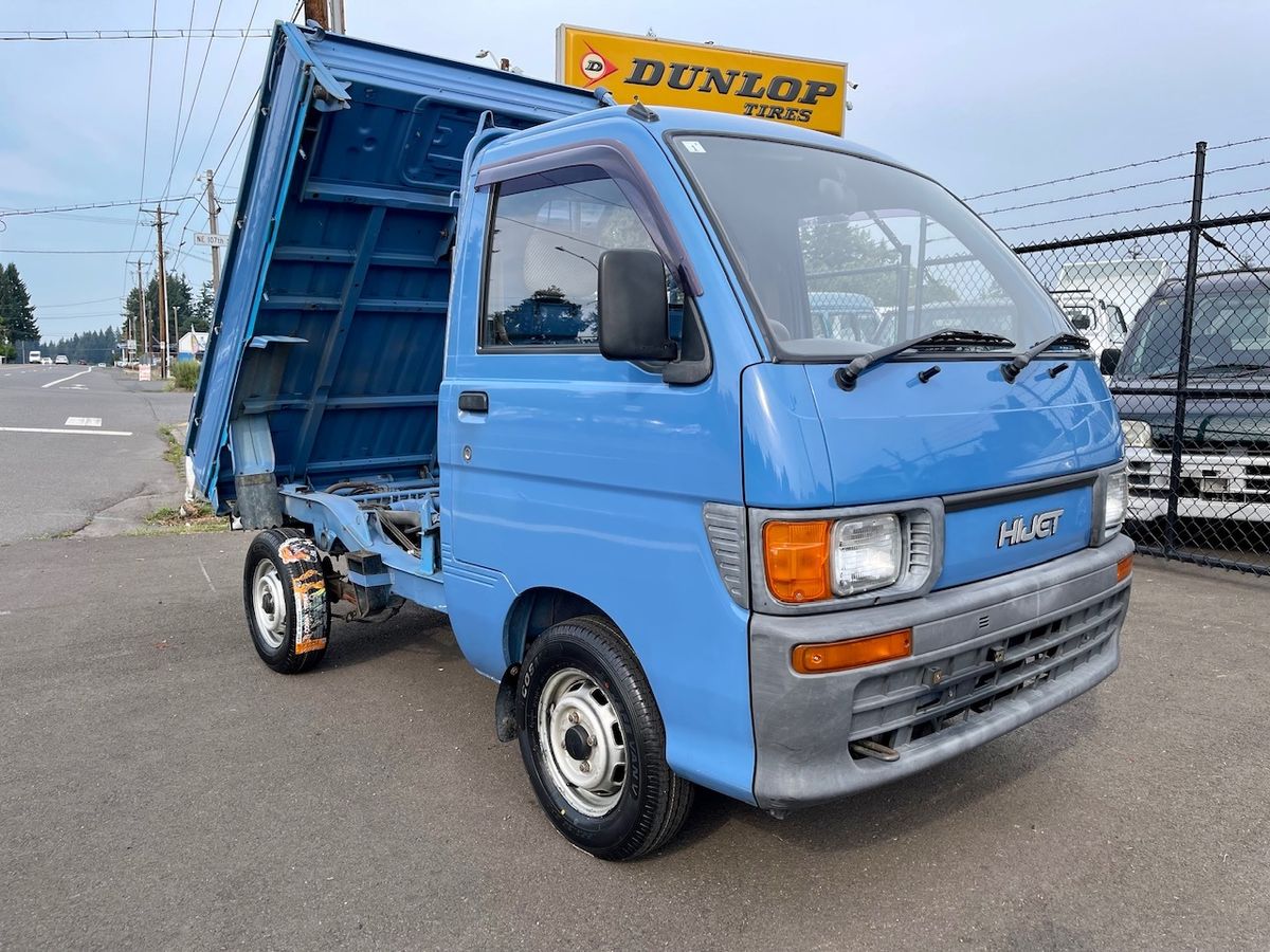 1995 Daihatsu Hi-Jet Climber Dump 4WD, 2Hi-4Hi-4Lo, 5MT, Difflock