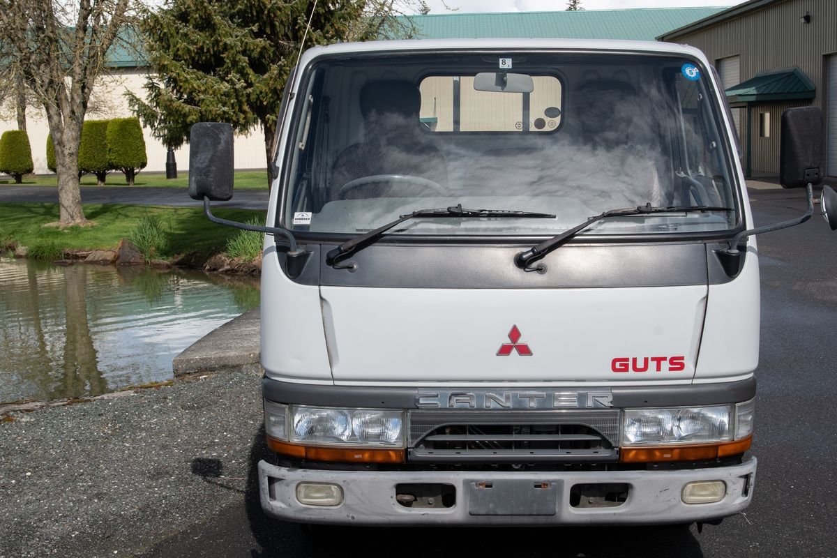 1996 Mitsubishi Canter GUTS Diesel 1.5 Ton Rwd Dually, PW, PS, AC, 5MT