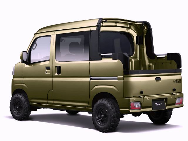 Daihatsu Hijet Deckvan Auto (Khaki Green) photo 2