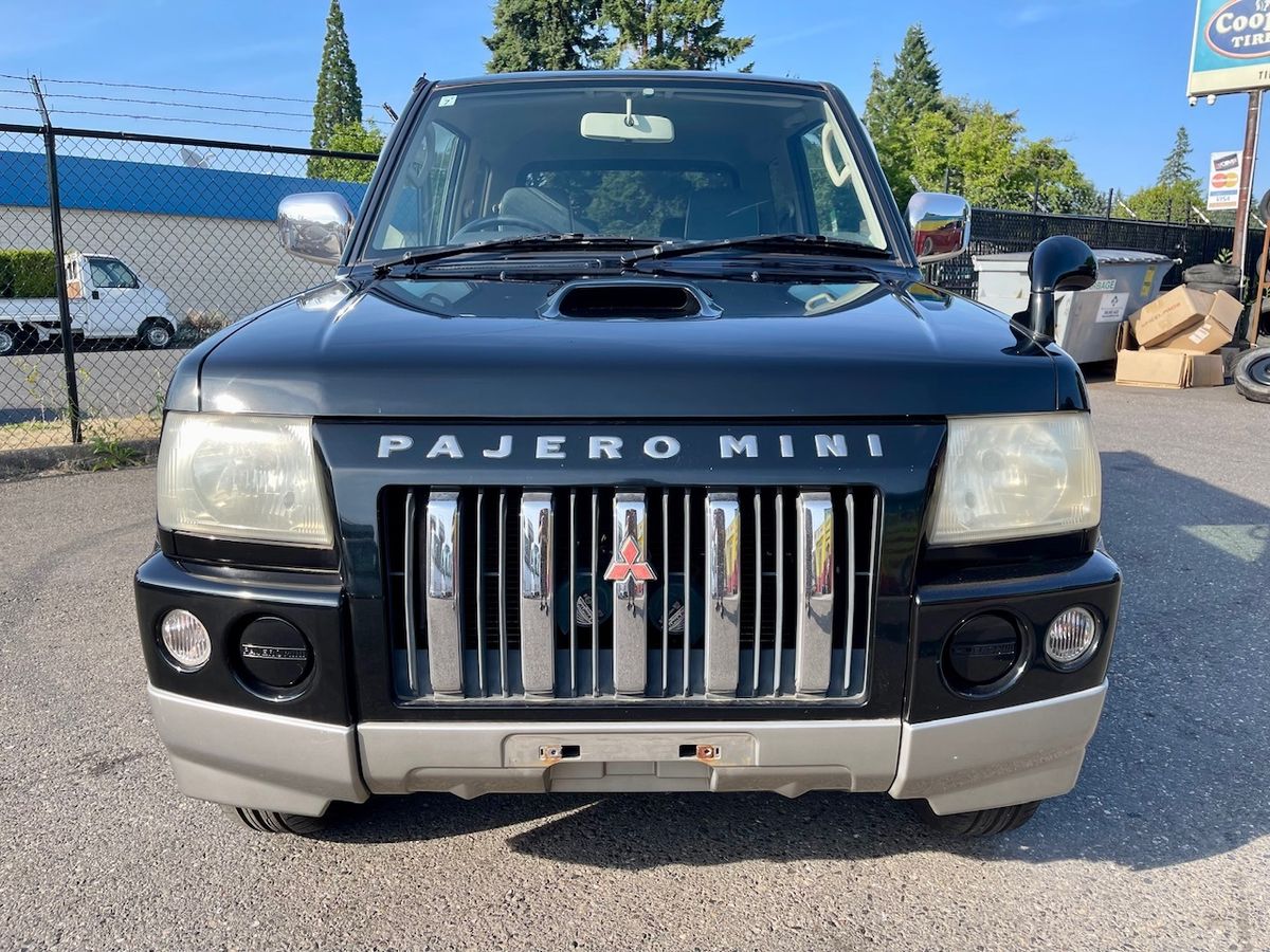 1999 Mitsubishi Pajero Mini Duke V  Turbo Intercooled 4WD, Auto