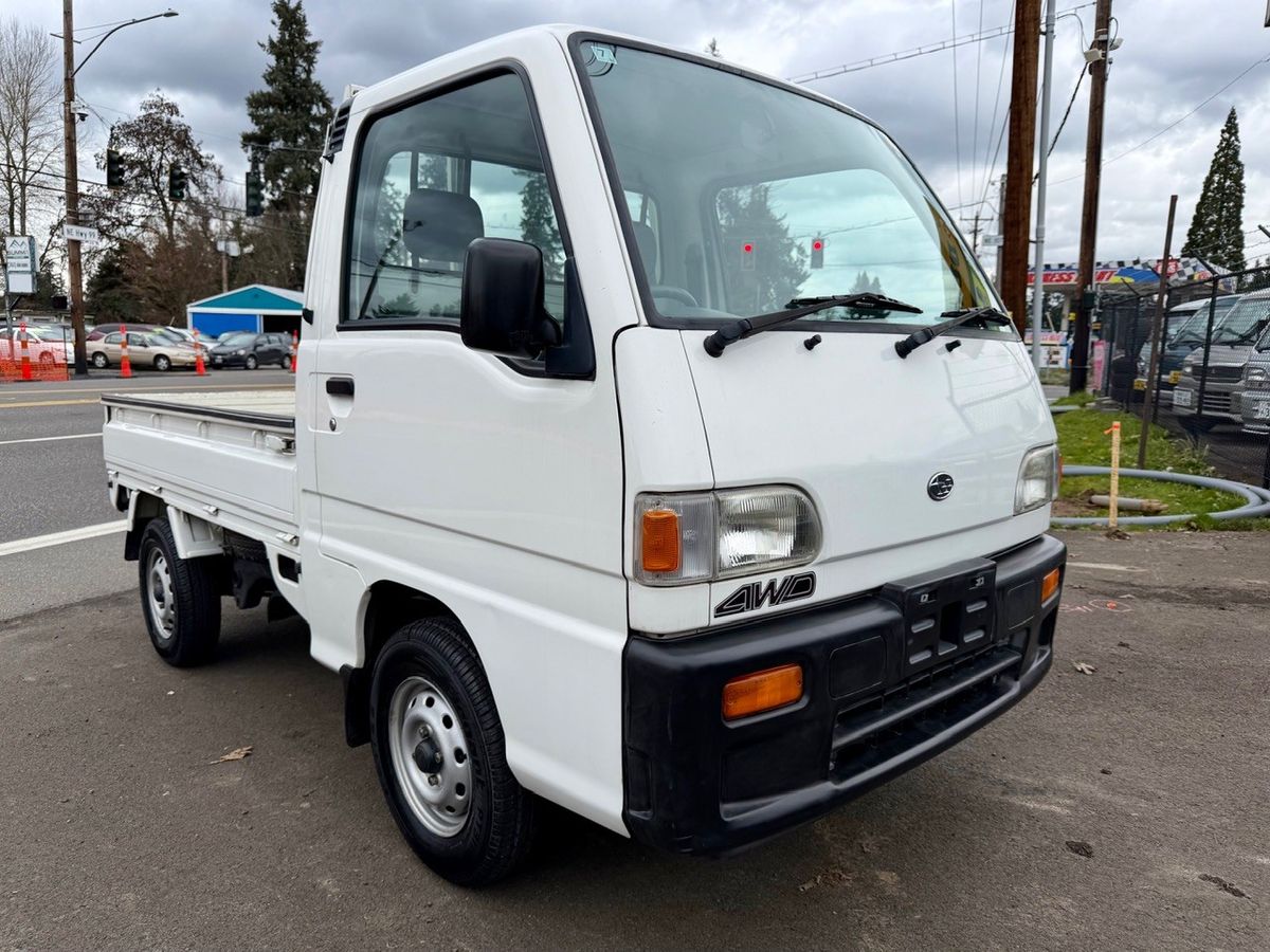 1995 Subaru Sambar 4WD, 2Hi-4Hi, Extra Low Gear, 5MT, Like New!