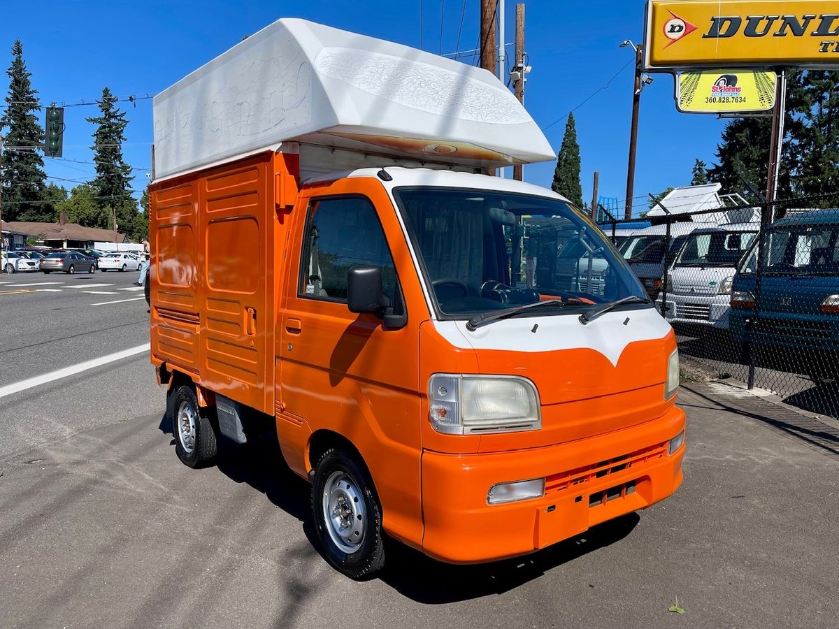 2000 Daihatsu Hi-Jet Hi-Roof Mobile Kitchen 2WD, AC, PS, Automatic