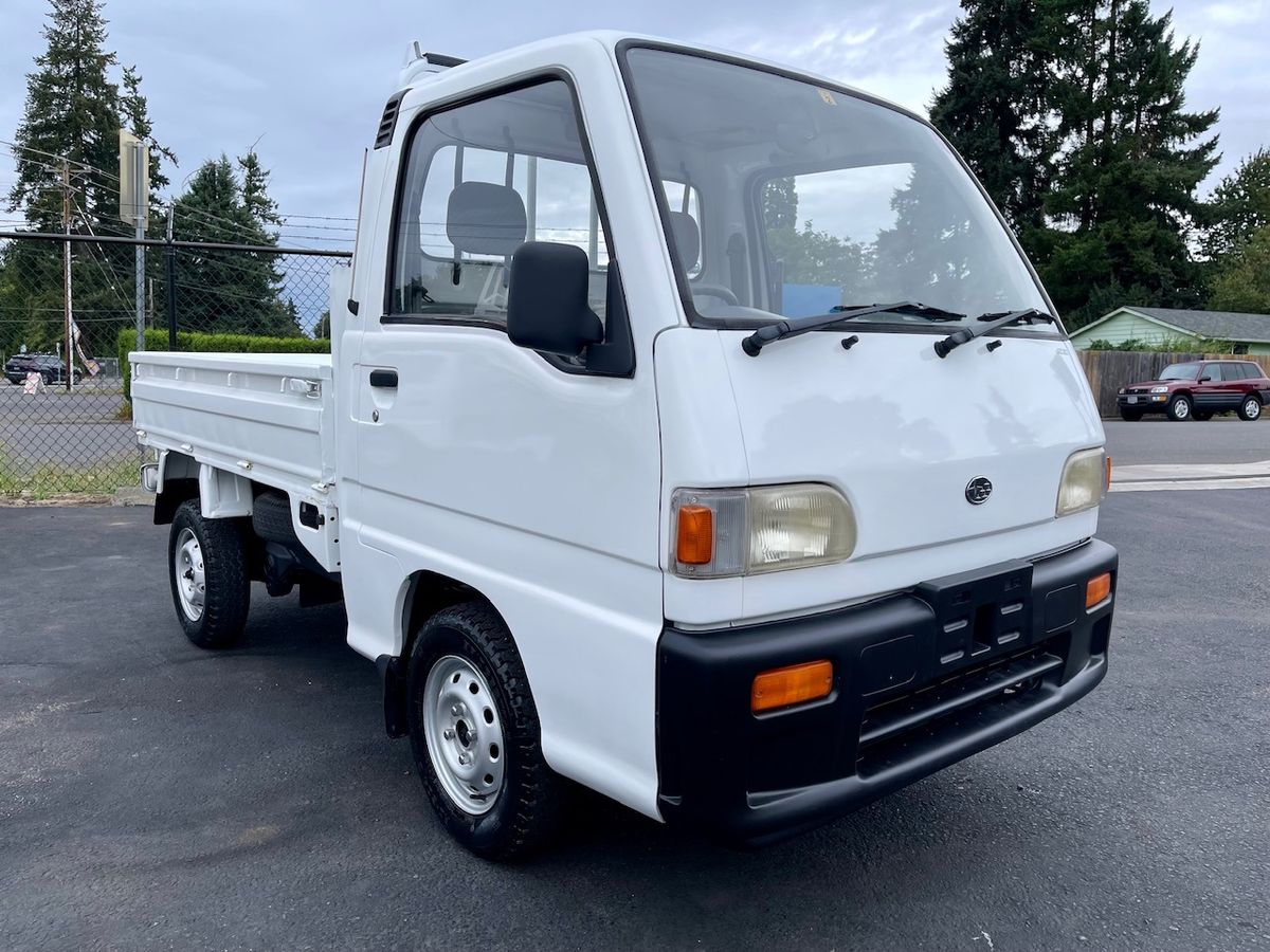 1992 Subaru Sambar SD Dump 4WD, 2Hi-4Hi, EL Gear, 5MT, Like New!